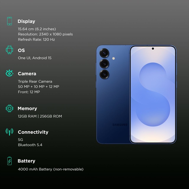 SAMSUNG Galaxy S25 5G Navy (1)